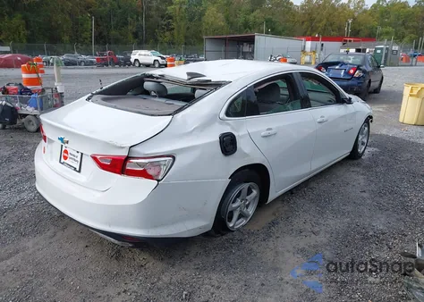 2018 Chevrolet Malibu 1Ls из США, поврежденный, VIN 1G1ZB5ST7JF277595